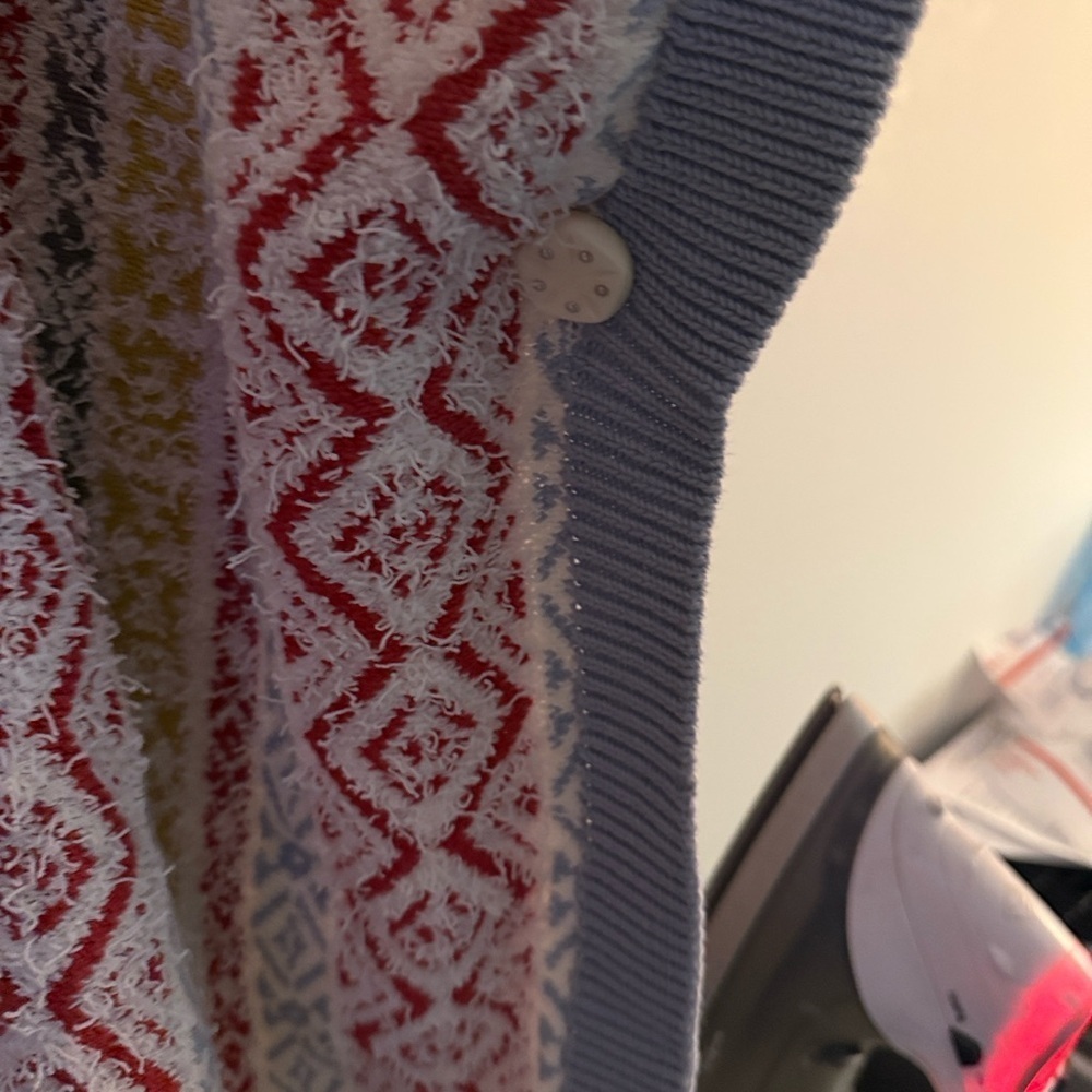 CAbi Multicolor Knit Poncho - Picture 10 of 12